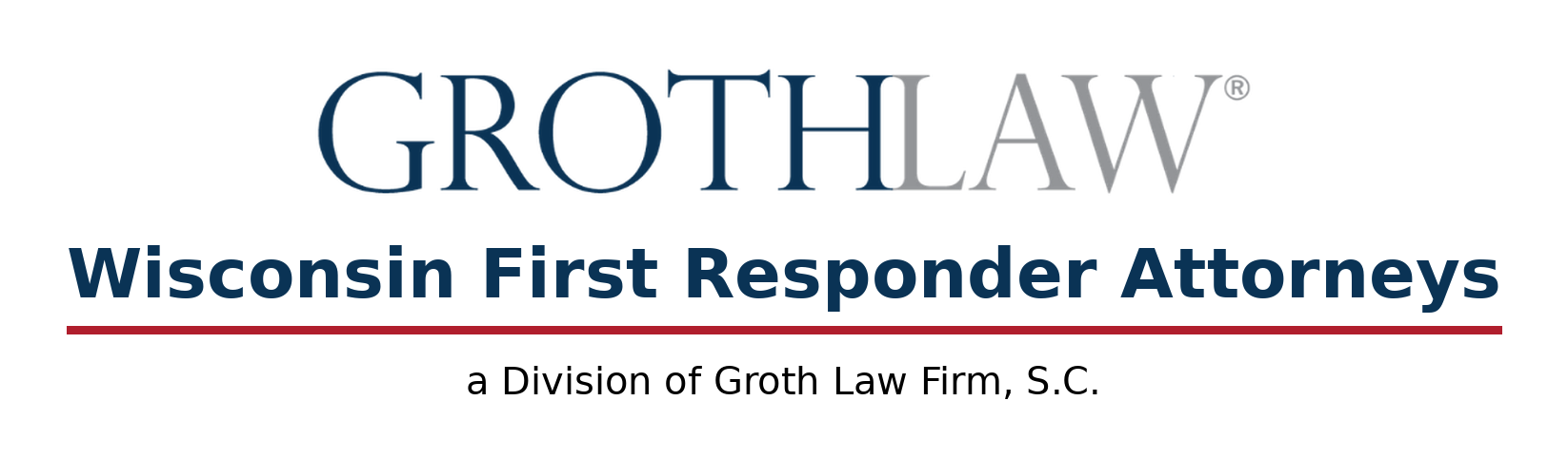 Wisconsin First Responder Attorneys for Police and Fire Departments